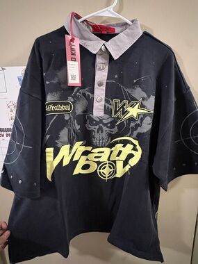 Wrath Boy - “KILL YOUR DEMONS” polo shirt